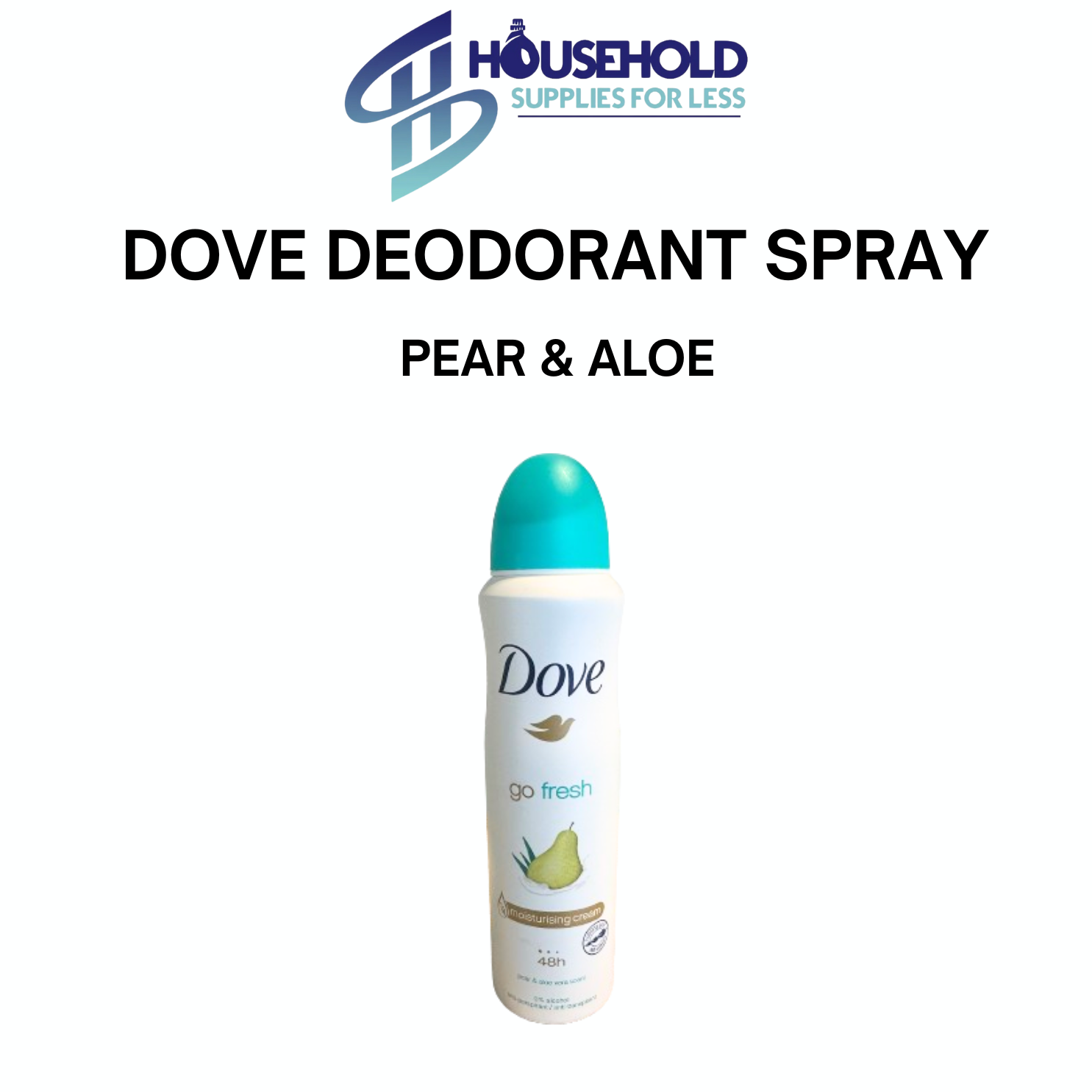 Dove Deodorant Spray Pear & Aloe 150 ml