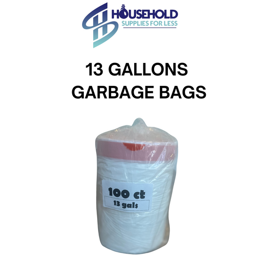 13 Gallon Trash Bags (100 CT)